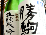 満寿泉、勝駒、生酒